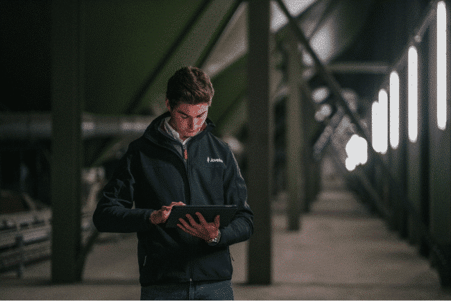 Utilisation des solutions de pilotage des stocks de grains
